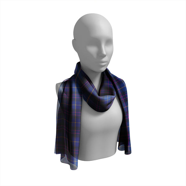 Payne Modern Tartan Classic Silk Habotai Long Scarf