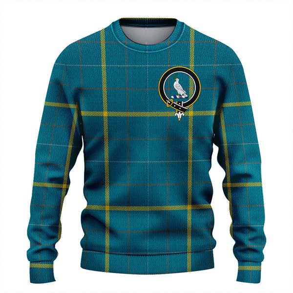 Pearson Ancient Clan Badge Tartan Knitted Sweater