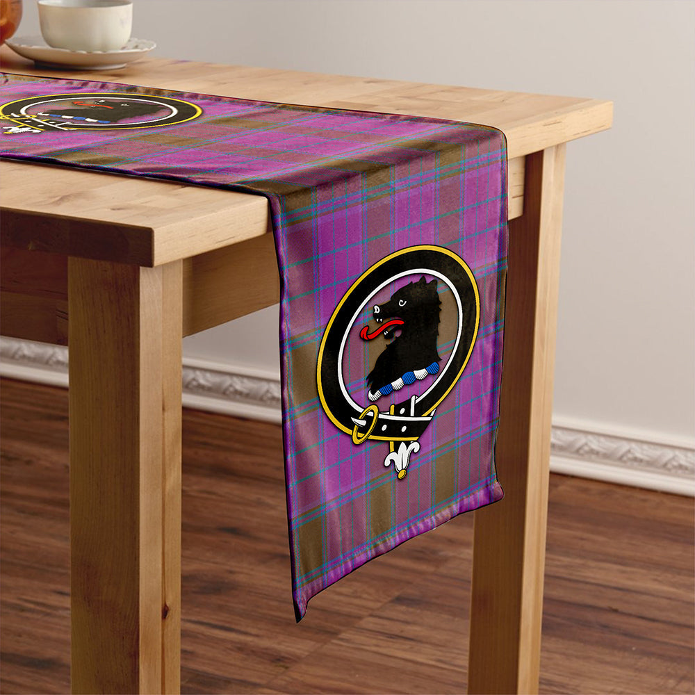 Phillips Ancient Clan Badge Tartan Table Runner