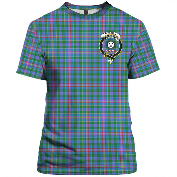 Pitcairn Hunting Tartan Classic Crest T-Shirt