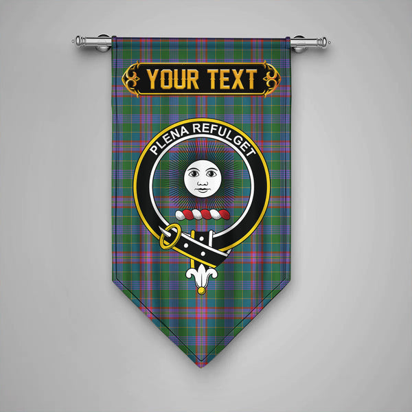 Pitcairn Hunting Ancient Clan Badge Tartan Gonfalon Personalize