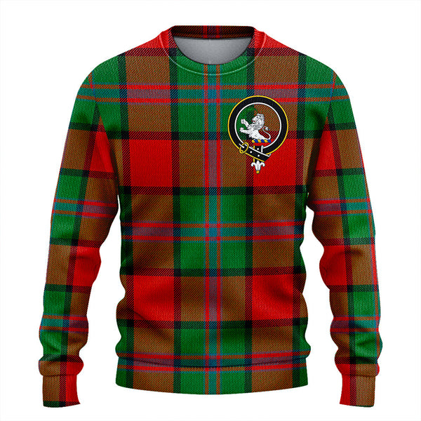 Plummer Ancient Clan Badge Tartan Knitted Sweater