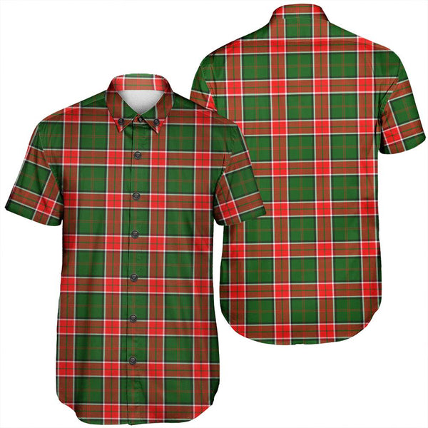 Pollock Modern Tartan Classic Short Sleeve Shirt