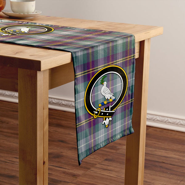 Porteous Weathered Clan Badge Tartan Table Runner