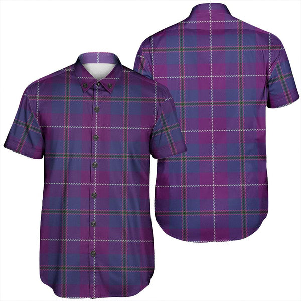 Pride of Glencoe Tartan Classic Short Sleeve Shirt