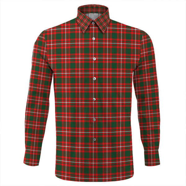 Princess Margaret Tartan Classic Long Sleeve Button Shirt