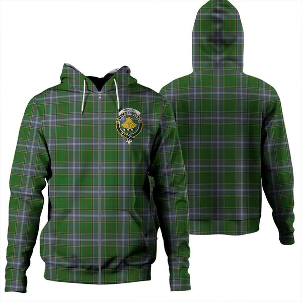 Pringle Tartan Classic Crest Zipper Hoodie