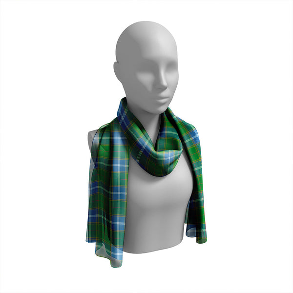 Pringle Ancient Tartan Classic Silk Habotai Long Scarf