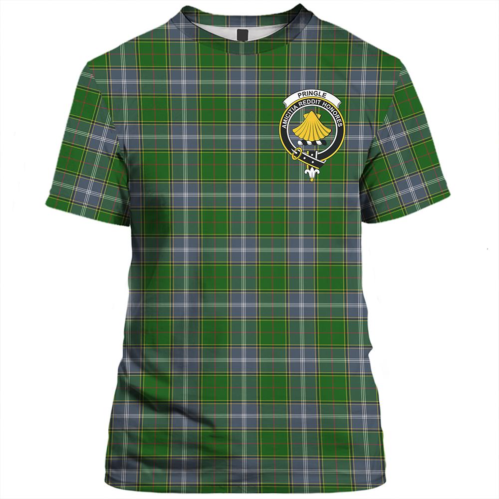 Pringle Tartan Classic Crest T-Shirt