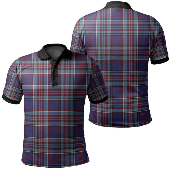 RCAF Tartan Classic Polo Shirt Black Neck 2 Style