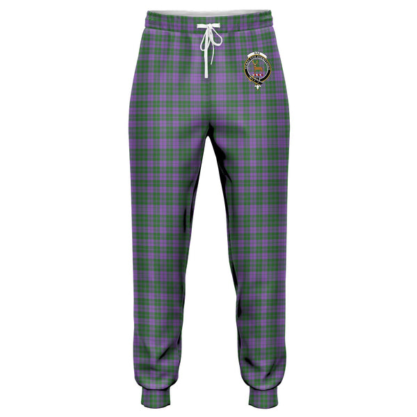 Rae Ancient Clan Badge Tartan Jogger Pants