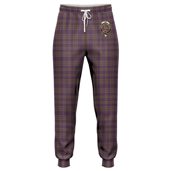 Rae Weathered Clan Badge Tartan Jogger Pants