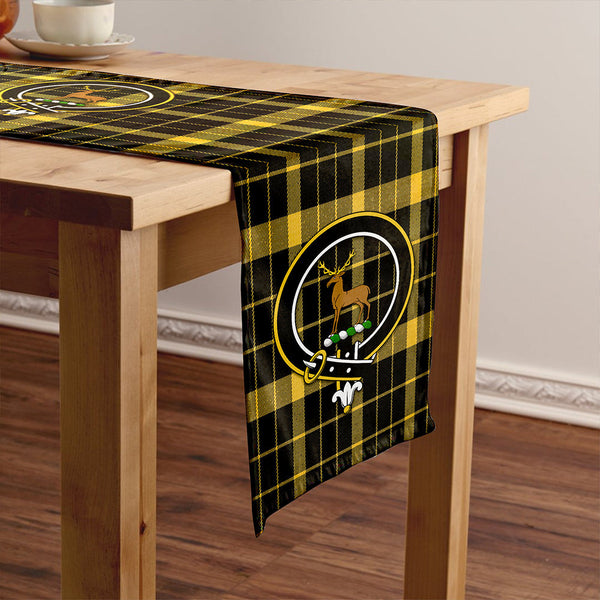 Raeburn Ancient Clan Badge Tartan Table Runner