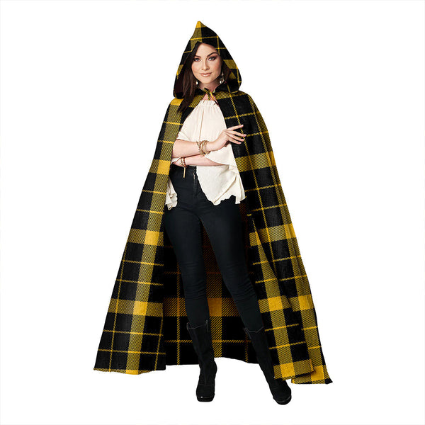 Raeburn Ancient Clan Badge Tartan Hooded Cloak