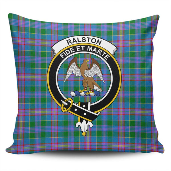 Ralston Tartan Classic Crest Pillow Cover