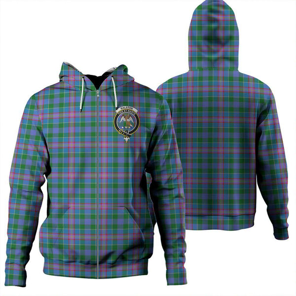 Ralston Tartan Classic Crest Zipper Hoodie