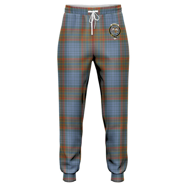 Ralston UK Weathered Clan Badge Tartan Jogger Pants