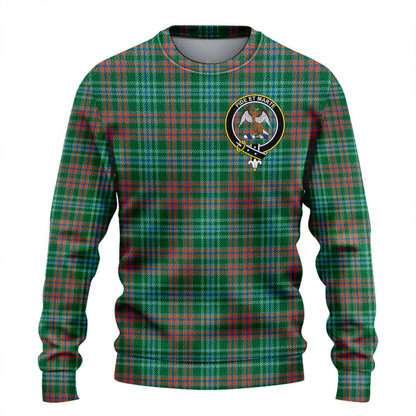 Ralston US Ancient Clan Badge Tartan Knitted Sweater