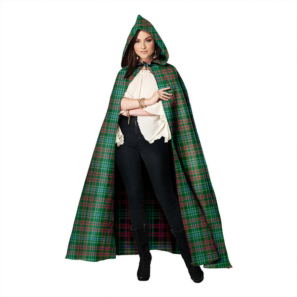 Ralston US Ancient Clan Badge Tartan Hooded Cloak