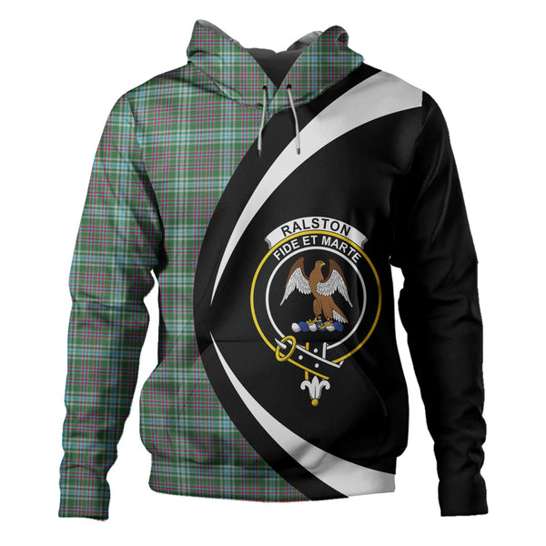 Ralston US Modern Clan Badge Tartan Hoodie Circle Style