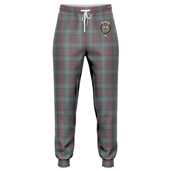 Ralston US Weathered Clan Badge Tartan Jogger Pants