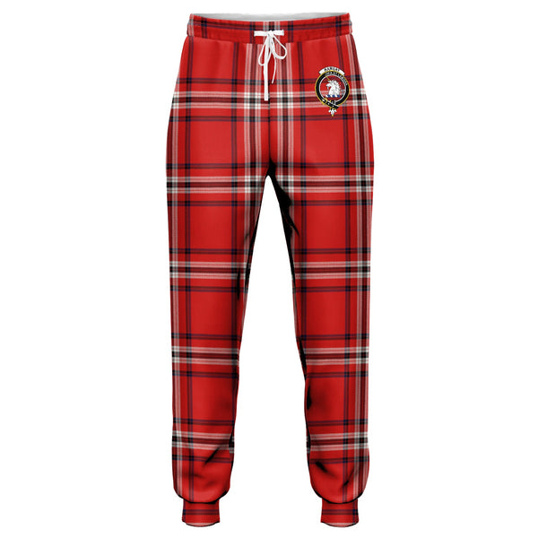 Ramsay Angus & Mearns Modern Clan Badge Tartan Jogger Pants