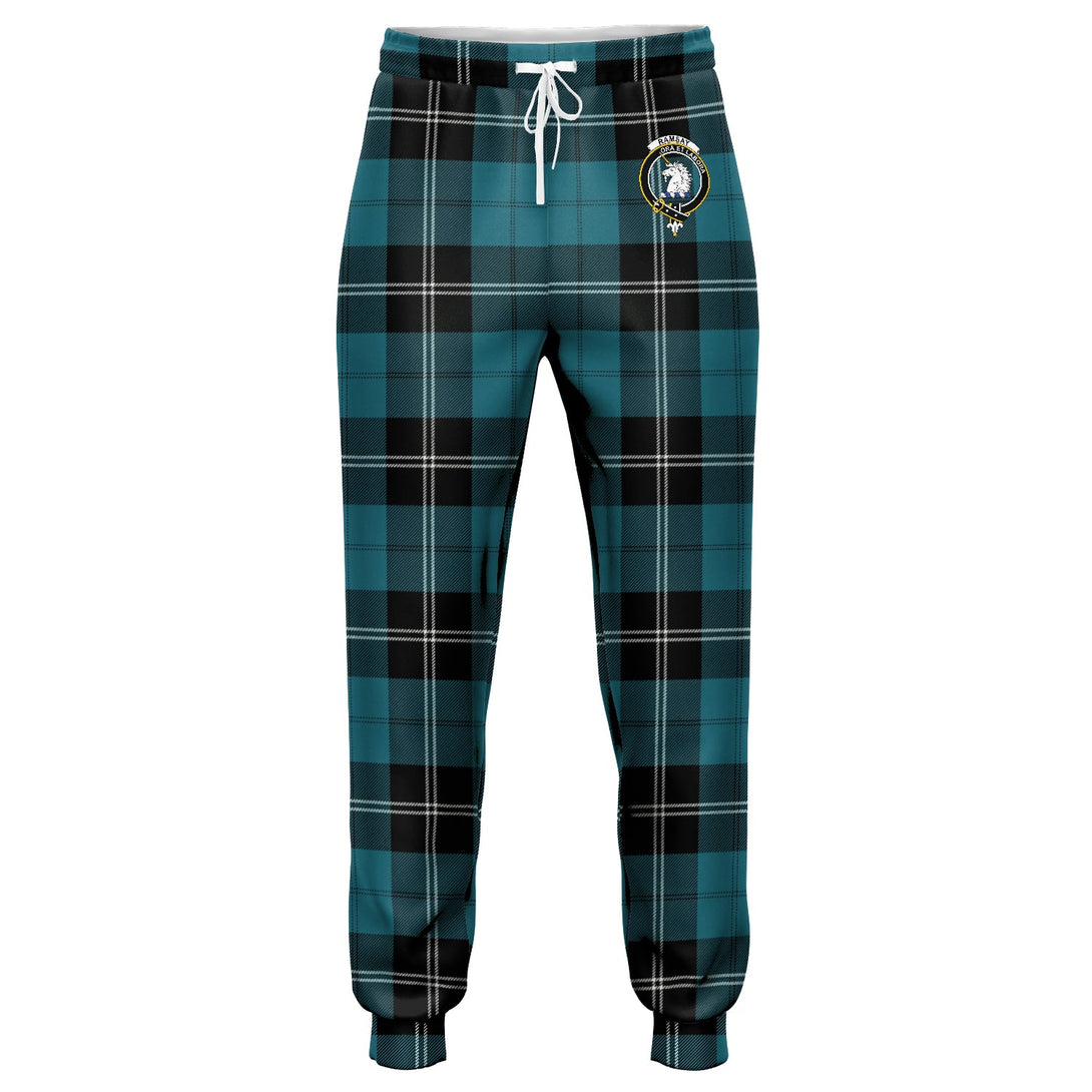 Ramsay Blue Ancient Clan Badge Tartan Jogger Pants