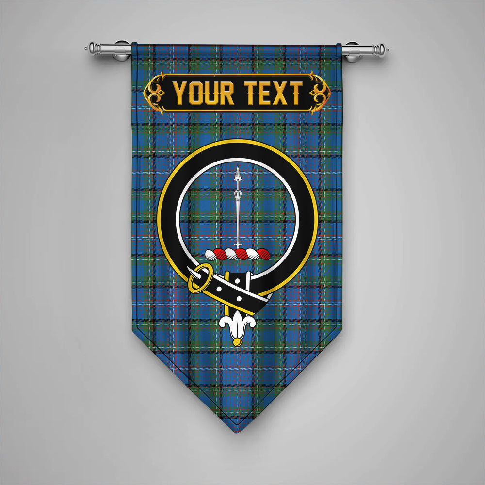 Rankin Ancient Clan Badge Tartan Gonfalon Personalize