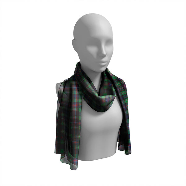 Rankin #3 Modern Tartan Classic Silk Habotai Long Scarf