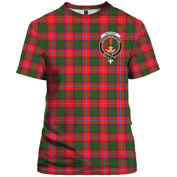 Rattray Modern Tartan Classic Crest T-Shirt