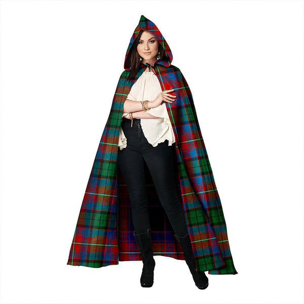 Rattray of Lude Ancient Clan Badge Tartan Hooded Cloak