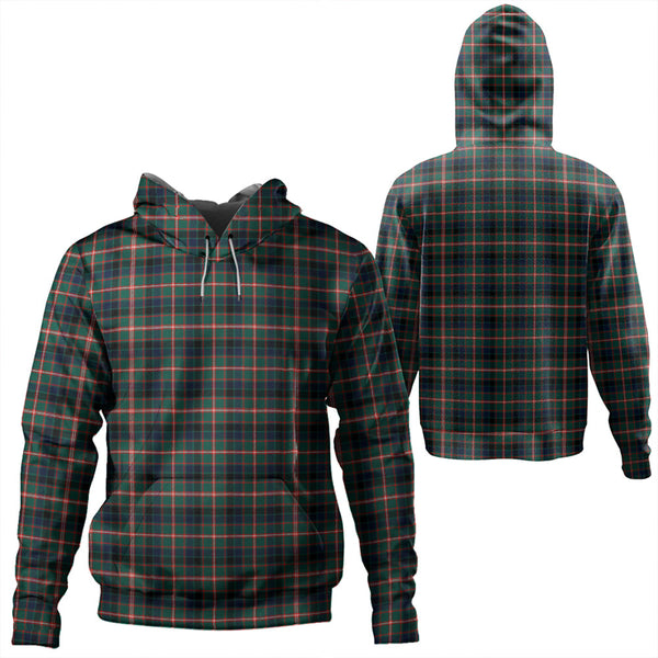 Reid Green Modern Tartan Classic Hoodie