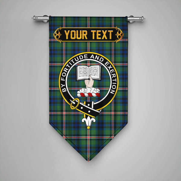 Reid (Mill City) Modern Clan Badge Tartan Gonfalon Personalize