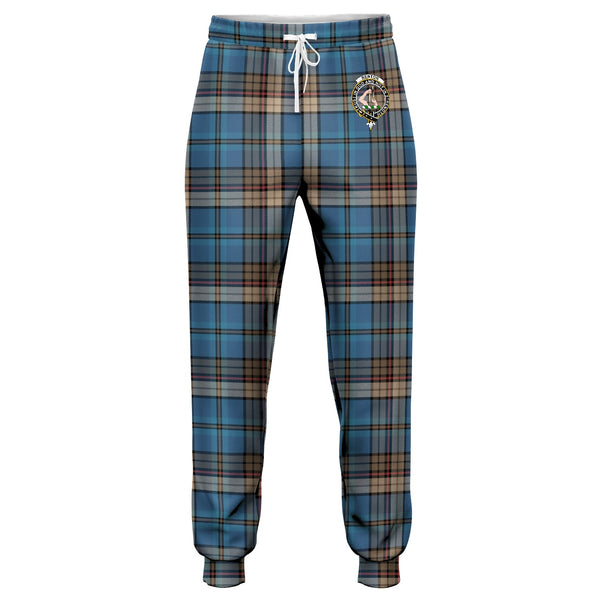 Renton Ancient Clan Badge Tartan Jogger Pants