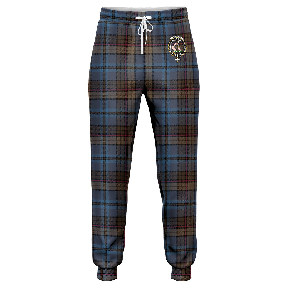 Renton Modern Clan Badge Tartan Jogger Pants