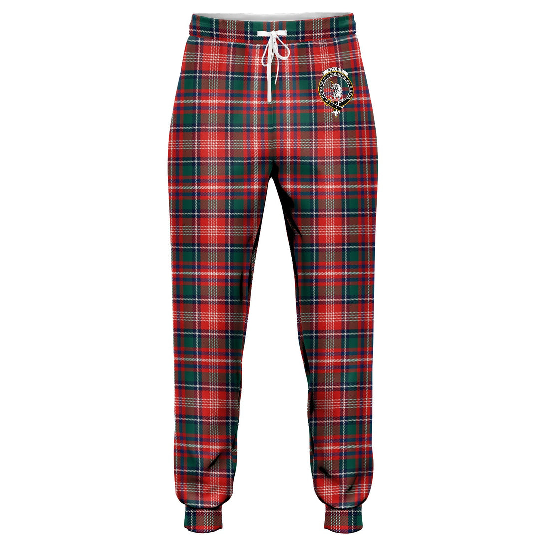 Ritchie Modern Clan Badge Tartan Jogger Pants