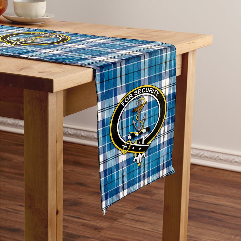 Roberton Clan Badge Tartan Table Runner