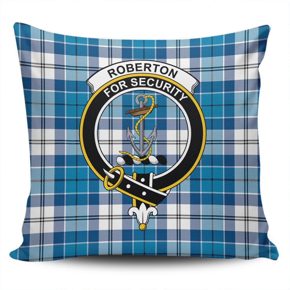 Roberton Tartan Classic Crest Pillow Cover