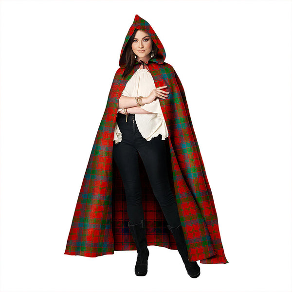 Robertson Ancient Clan Badge Tartan Hooded Cloak