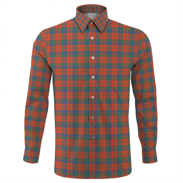 Robertson Ancient Tartan Classic Long Sleeve Button Shirt