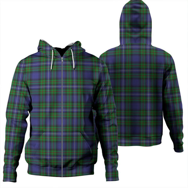 Robertson Hunting Modern Tartan Classic Zipper Hoodie