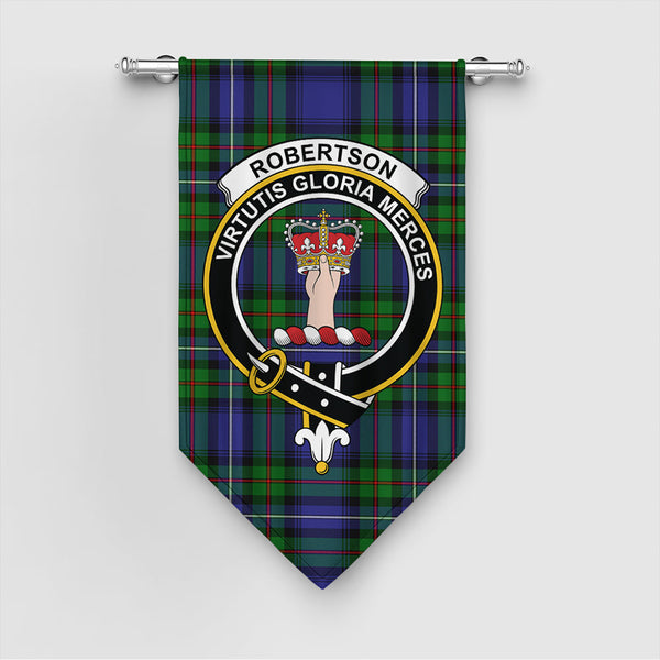 Robertson Hunting Modern Tartan Classic Crest Gonfalon