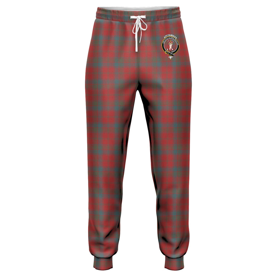 Robertson Weathered Clan Badge Tartan Jogger Pants