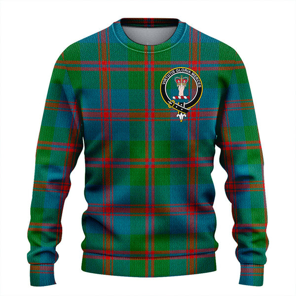 Robertson of Struan Ancient Clan Badge Tartan Knitted Sweater