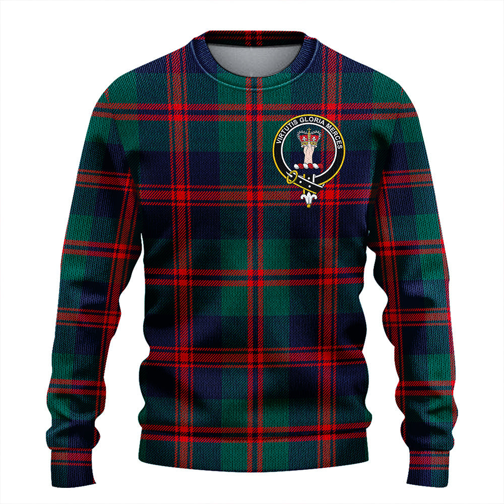 Robertson of Struan Modern Clan Badge Tartan Knitted Sweater