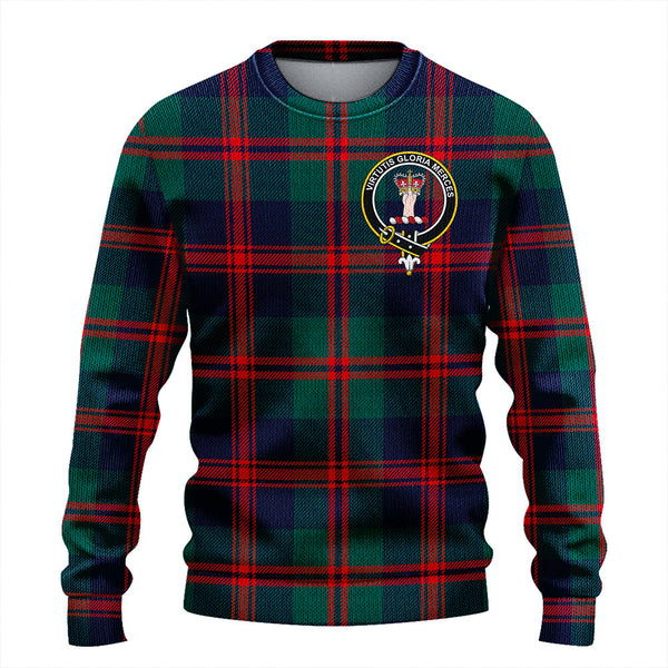 Robertson of Struan Modern Clan Badge Tartan Knitted Sweater