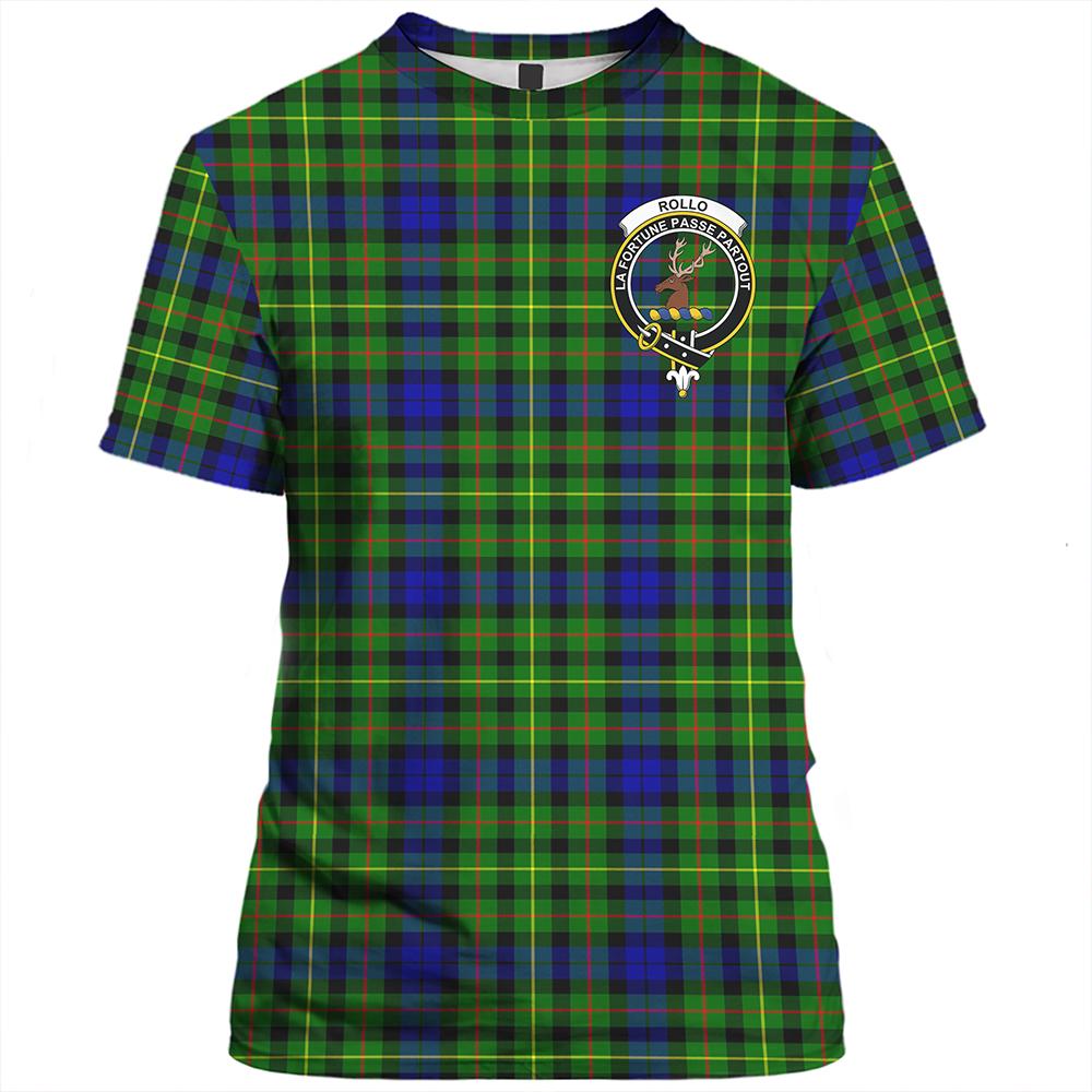 Rollo Modern Tartan Classic Crest T-Shirt