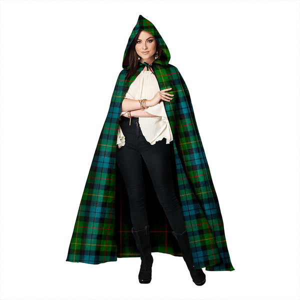 Rollo Ancient Clan Badge Tartan Hooded Cloak