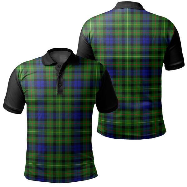 Rollo Modern Tartan Classic Polo Shirt Black Neck 1 Style