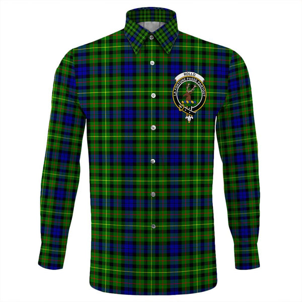 Rollo Modern Tartan Classic Crest Long Sleeve Button Shirt